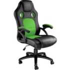 Tyson Office Chair - Black And Green