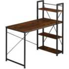 Hershey Office Desk With Integrated Side Shelf 122X61X120