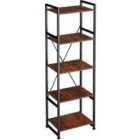 Manchester With 5 Shelves Bookcase