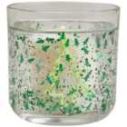 M&S Neon Tree Light Up Candle Green