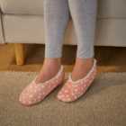 Pink Dotty Cosy Socks