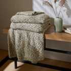 Knitted Multi Boucle Throw 130cm x 180cm