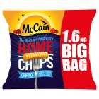McCain Crinkle Cook Chips Big Bag, 1.6Kg