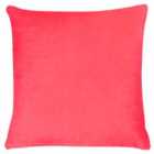 Furn. Tanda Polyester Filled Cushion Glo Pink/Glo Orange