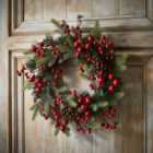 Traditional Berry Wreath