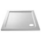 Wickes 40mm Pearlstone Square Shower Tray - 800 x 800mm