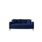 Out & Out Original Jefferson 3 Seater Sofa - Plush Blue