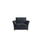 Out & Out Original Chicago Armchair - Madrid Charcoal
