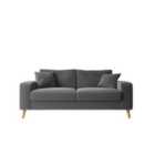 Out & Out Original Slouchy 2 Seater Sofa - Plush Grey