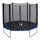 Charles Bentley Monster Children's 8ft Trampoline with Safety Net Enclosure
