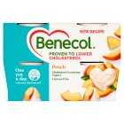 Benecol Peach Vegetarian Yogurts, 4x115g