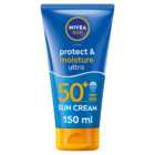 Nivea Sun Protect and Moisture Ultra Sun Cream SPF50+ 150ml