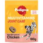 Pedigree Multivitamins Joint Care 30 Soft Dog Chews 180g