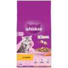 Whiskas 2 to 12 Months Kitten Dry Cat Food with Delicious Chicken 1.9kg