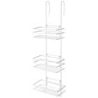 House of Home White 3-Tier Shower Caddy