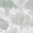 Superfresco Easy Birch Sage Wallpaper