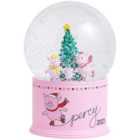 M&S Percy Christmas Snowglobe, Lit with Fan