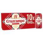 Cruzcampo Sevilla Lager Beer 10 x 440ml