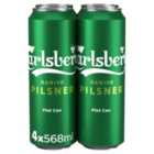 Carlsberg Pilsner 4 x 568ml