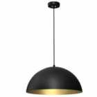 Milagro Pendant Lamp Beta Black/Gold 1Xe27 45Cm