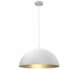 Milagro Pendant Lamp Beta White/Gold 1Xe27 45Cm