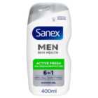 Sanex Men Skin Health Active Fresh Shower Gel 400ml