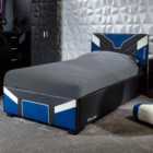 X Rocker Cerberus Mkii Ottoman Gaming Bed - Single 3ft - Blue