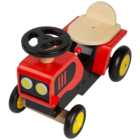 Bigjig Toys Ride-On Tractor Red