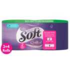 Morrisons Quilted Toilet Tissue 2 per pack