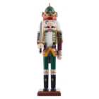 Living and Home Christmas Wooden Nutcracker Soldier with Sword
