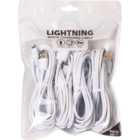 Lightning White Charging Cable 4 Pack