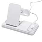 4 in 1 White Charging Stand