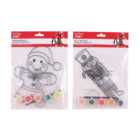 Crafty Club Gingerbread and Stocking Suncatcher 2 Pack