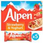 Alpen Cereal Bars Strawberry & Yoghurt 5 x 29g