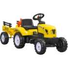 Tommy Toys Pedal Go Kart Kids Ride On Tractor Yellow