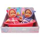 Imaginate Pink Bath Time Twins Doll 20cm