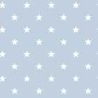 Galerie Deauville 2 Star White and Light Blue Wallpaper