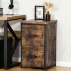 Vinsetto Brown Office Filing Cabinet