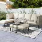 Malay Clydesdale 6 Seater Modular Sectional Corner Lounge Set