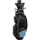 Ben Sayers M8 Package Set with Sky Blue Cart Bag Graphite YRH LRH
