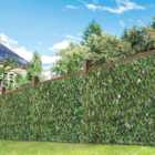 GardenKraft IVY Artificial Willow Fence 260 x 70cm
