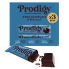 Prodigy 60% Dark Chocolate & Sea Salt Bar Multipack 3 x 35g