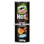 Pringles Hot Kickin Sour Cream 160g
