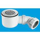 McAlpine ST90CPB-P-HP 90mm x 50mm Water Seal Shower Trap with 2" Universal Outlet High-Flow High-Performance Trap