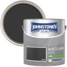 Johnstone's Walls & Ceilings Black Silk Emulsion Paint 2.5L