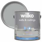 Wilko Walls & Ceilings Touch of Silver Matt Emulsion Paint 2.5L
