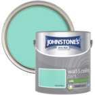 Johnstone's Walls & Ceilings Miami Mint Silk Emulsion Paint 2.5L