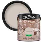Crown Walls & Ceilings Linen Blend Silk Emulsion Paint 2.5L