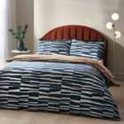 Hoem Piper Abstract Rich King Duvet Cover Set