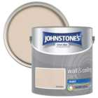 Johnstone's Walls & Ceilings Oatcake Matt Emulsion Paint 2.5L